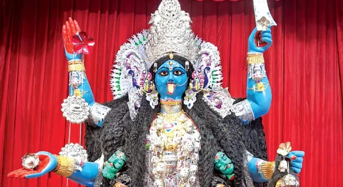 ‘বারো ভুঁইয়া’দের কালীপুজো ঘিরে আবেগ তেহট্টের ইলশামারি গ্রামে
