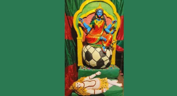 থিমের চ্যালেঞ্জ বেগমপুরে, শ্রীরামপুর ইএসআইয়ের পুজোয় অমলিন নিষ্ঠা