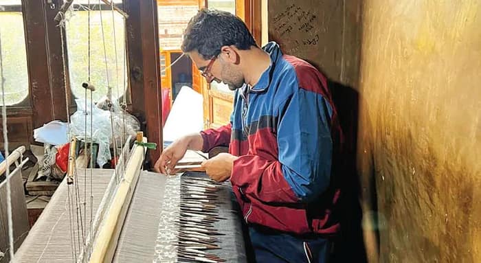 হারিয়ে যেতে বসেছিল শতাব্দীপ্রাচীন শিল্প, জিআই ট্যাগেই ঘুরল ভাগ্যের চাকা, কাশ্মীরে জোরকদমে কানি শাল বুনছেন শিল্পীরা