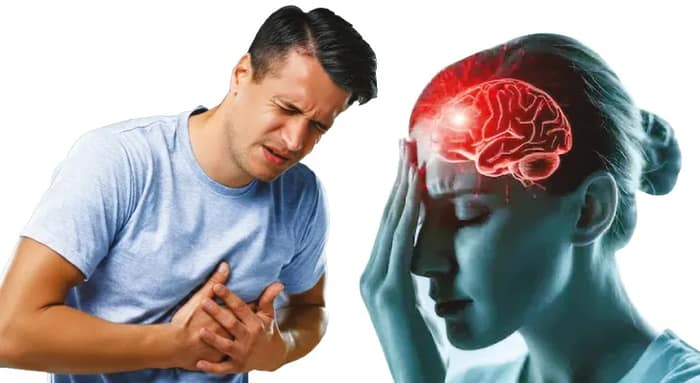 হার্ট অ্যাটাক ও স্ট্রোকের উপসর্গ