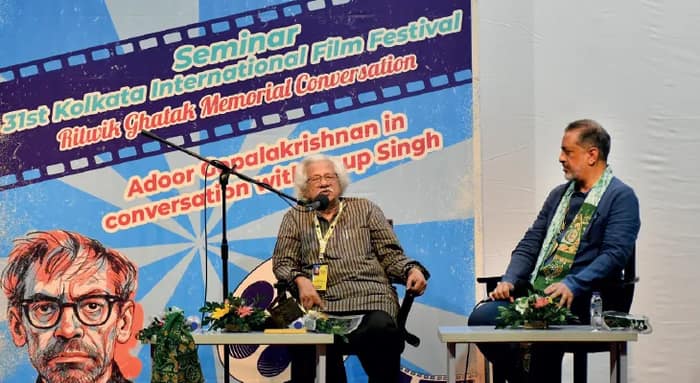 জীবদ্দশায় ন্যায্য সম্মান পাননি ঋত্বিক, চলচ্চিত্র উৎসবে গুরুপ্রণাম ছাত্র আদুরের