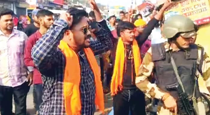 ডায়মন্ডহারবারে বিজেপি কর্মীদের বিক্ষোভের মুখে সুকান্ত মজুমদার
