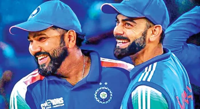 আইসিসি র‌্যাঙ্কিংয়ে শীর্ষে রোহিত, দু’নম্বরে বিরাট