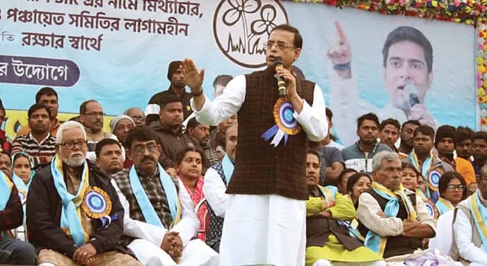 নন্দীগ্রামে তৃণমূলের সভা থেকে বিজেপিকে হুঁশিয়ারি পরিবহণমন্ত্রীর