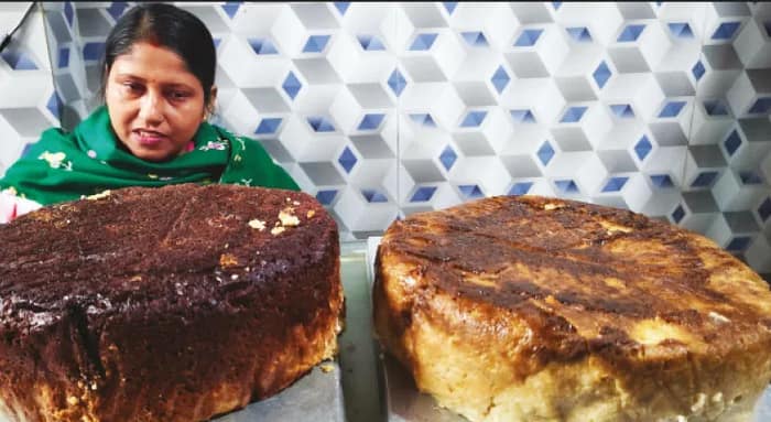 বড়দিনে ইষ্টদেবতাকে ‘ছানার কেক’ নিবেদন করে আত্মবৎ সেবা ভক্তদের