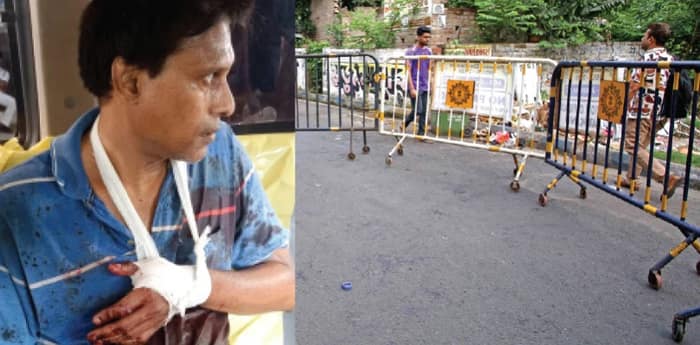 ভরদুপুরে রাস্তায় বিজেপি কর্মীকে কাটারির কোপ, গড়িয়ায় ধৃত এক