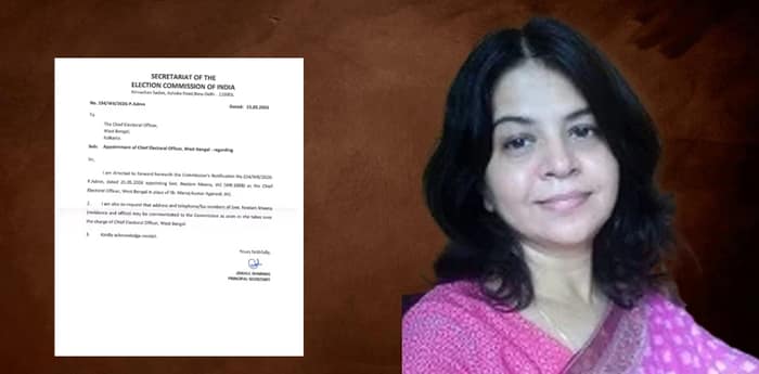 রাজ্যের নতুন মুখ্য নির্বাচনি আধিকারিক নীলম মিনা
