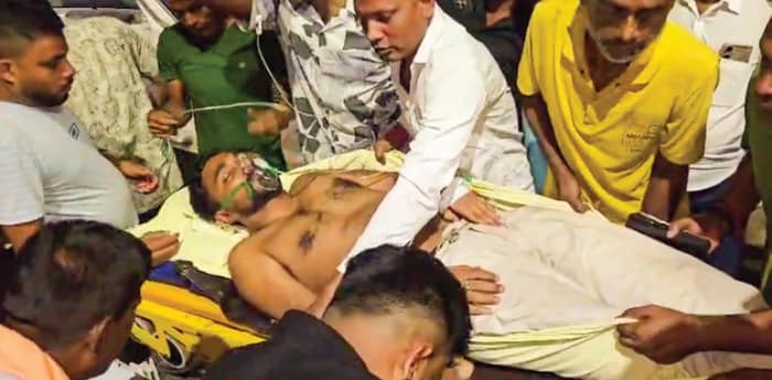 দখলদারি নিয়ে বারাসতে বিজেপির আদি  ও নব্যের সংঘর্ষ, রক্তাক্ত জেলা সভাপতি
