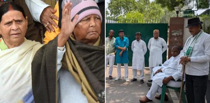 লালু প্রসাদ যাদব ও রাবড়ি দেবির ‘জেড প্লাস’ নিরাপত্তা প্রত্যাহার, লাঠি হাতে বাড়ি পাহারায় আরজেডি কর্মীরা
