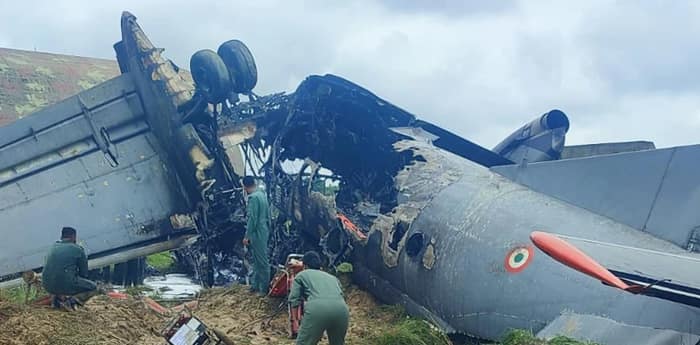 অসমে বিমান দুর্ঘটনায় প্রাণ হারিয়েছেন পাঁচ বায়ুসেনা জওয়ান