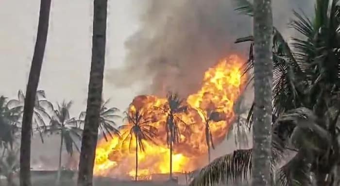 পাঁচদিন পর নিয়ন্ত্রণে ওএনজিসির গ্যাস পাইপলাইনের আগুন