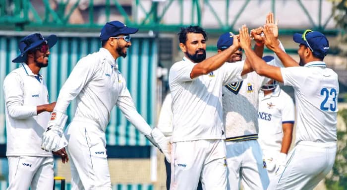 দুরন্ত সামি, কোয়ার্টার ফাইনালের পথে বাংলা