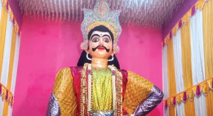ভীম পুজোয় উৎসব উদয়নারায়ণপুরে