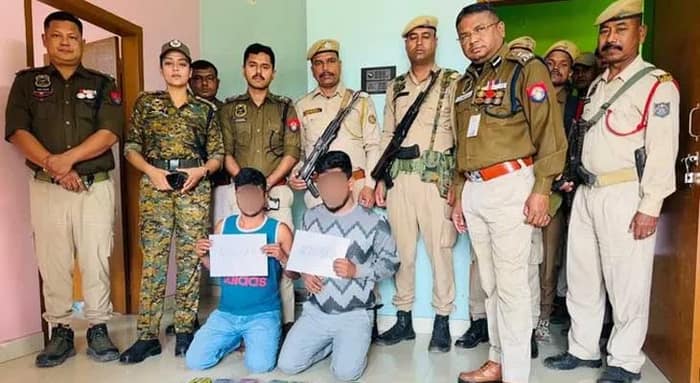 অসমের গুয়াহাটিতে দুই কোটি টাকার মাদক সহ গ্রেফতার ২