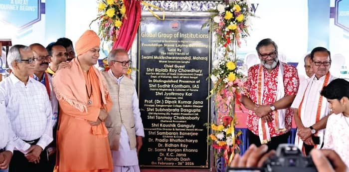 সুতাহাটায় গ্লোবাল গ্রুপের নয়া ক্যাম্পাসের শিলান্যাস