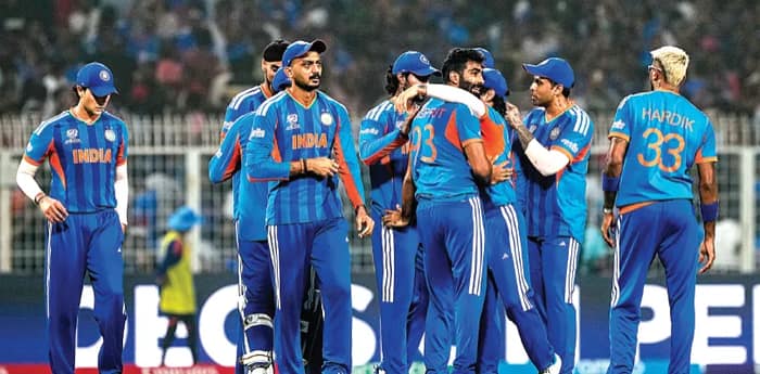 ইডেনে ধরাশায়ী ওয়েস্ট ইন্ডিজ, বৃহস্পতিবার ওয়াংখেড়েতে প্রতিপক্ষ ইংল্যান্ড, সঞ্জুর সৌজন্যে শেষ চারে ভারত