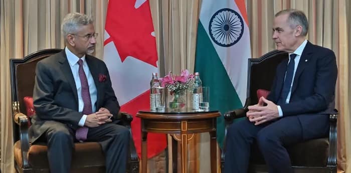 কানাডার প্রধানমন্ত্রী মার্ক কার্নির সঙ্গে দেখা করলেন বিদেশমন্ত্রী এস জয়শঙ্কর