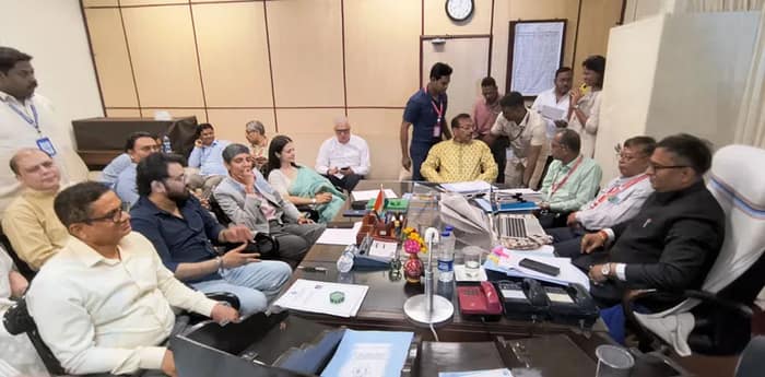 রাজীব কুমার, কোয়েল মল্লিক সহ তৃণমূল কংগ্রেসের রাজ্যসভার চার প্রার্থী আজ মনোনয়ন জমা দিলেন বিধানসভায়