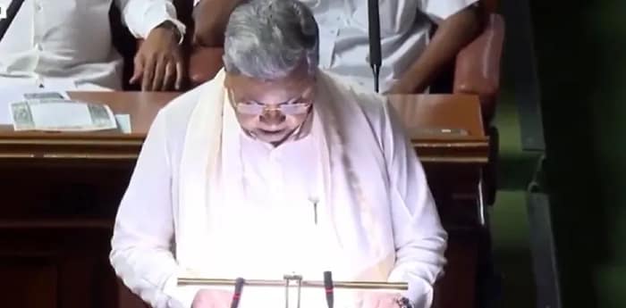 কর্ণাটকের রাজ্য বাজেট পেশ করেছেন মুখ্যমন্ত্রী সিদ্ধারামাইয়া