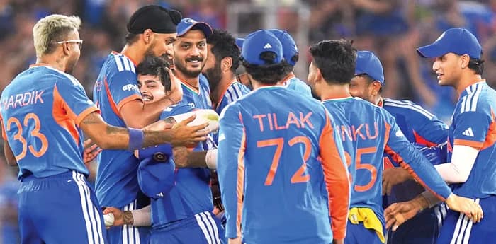 বিশ্বচ্যাম্পিয়ন ভারত, ফাইনালেও সঞ্জু-ঝড়, পর্যুদস্ত নিউজিল্যান্ড