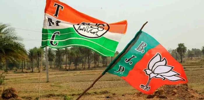 বারাসতে দেওয়াল দখল ঘিরে ব্যাপক উত্তেজনা