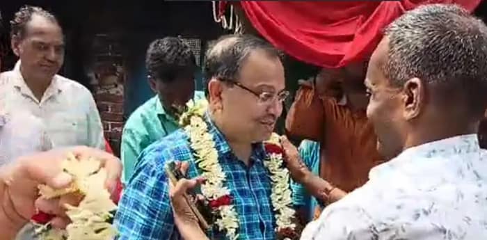 শিয়ালদহ এবং রাজাবাজার অঞ্চলে প্রচারে তৃণমূল প্রার্থী কুণাল ঘোষ