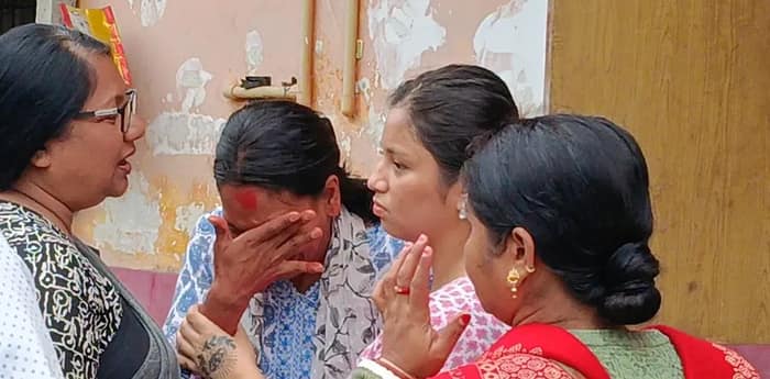 স্বপ্না বর্মনের পিতৃবিয়োগ