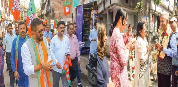 জনসংযোগে জোর টক্কর স্কুটারম্যান-মিটিংম্যানের