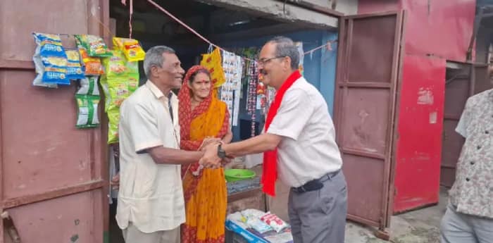 রামে যাওয়া বামের ভোট ফেরাতে  জোর প্রচার সিপিএমের দিলীপের