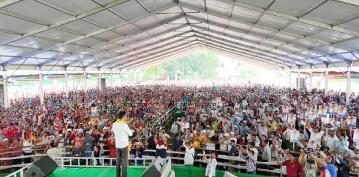 লক্ষ্মীর ভাণ্ডারের টাকায় ‘লক্ষ্মীলাভ’ অভিষেকের জনসভা ঘিরে বাড়তি রোজগার