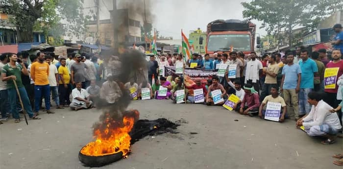 কালনা বিধানসভা এলাকার বহু মানুষের নাম ভোটার লিস্ট থেকে বাদ, বিক্ষোভ অভিযোগকারীদের