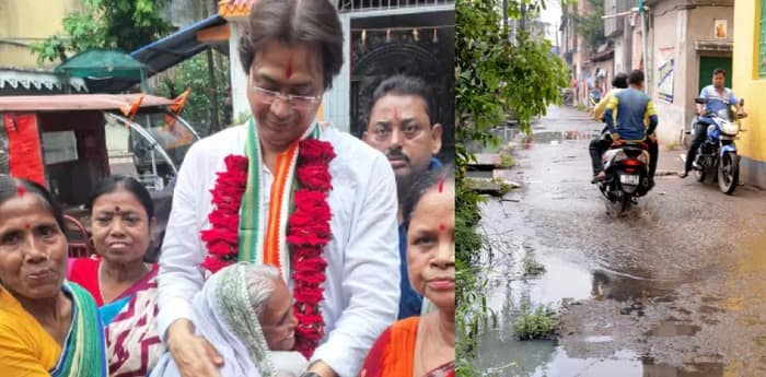 নিকাশি ইস্যুকে সামনে রেখে শিবপুরে ভোটযুদ্ধ, বিজেপির আক্রমণের পালটা তৃণমূলের স্বচ্ছ মুখ