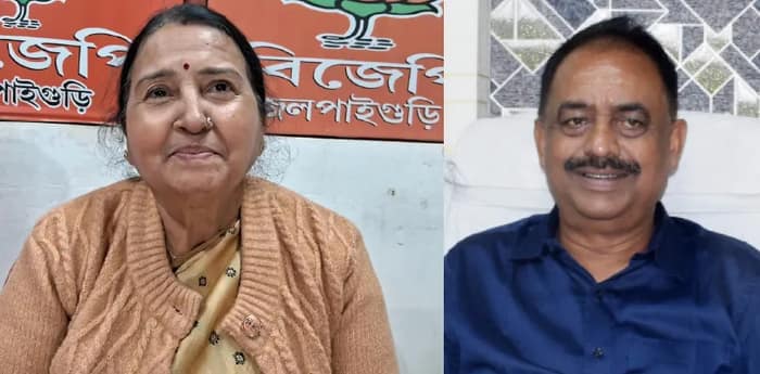 বিজেপি প্রার্থী অসুস্থ! ভোটপ্রচারে জনতাকে বোঝাচ্ছেন ‘ছেলে’ রঞ্জন, রাজনৈতিক চক্রান্ত, পালটা তোপ ‘মা’ শিখা চট্টোপাধ্যায়ের