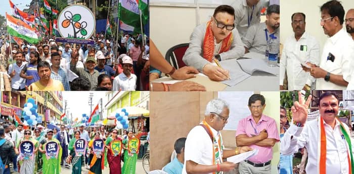 পঞ্জিকা মিলিয়ে মাহেন্দ্রক্ষণে মনোনয়ন