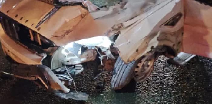 গুড়াপে দুর্ঘটনায় জখম কেন্দ্রীয় বাহিনীর চার সদস্য