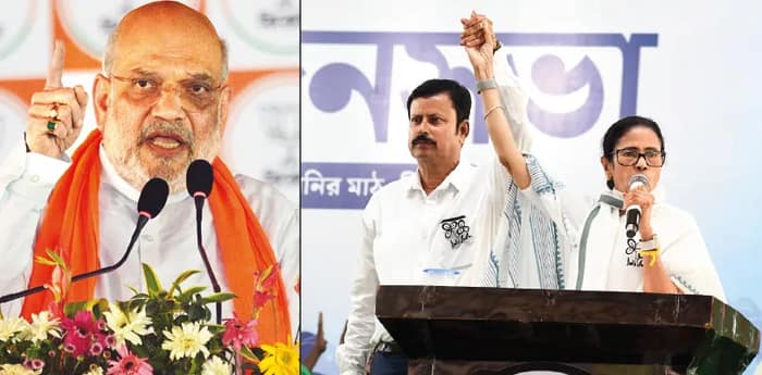 কেউ ঢুকলে দায় স্বরাষ্ট্রমন্ত্রীর, কেন পদত্যাগ করবেন না, তোপ মমতার, অনুপ্রবেশের ‘ফাটা রেকর্ড’ অমিত শাহের গলায়