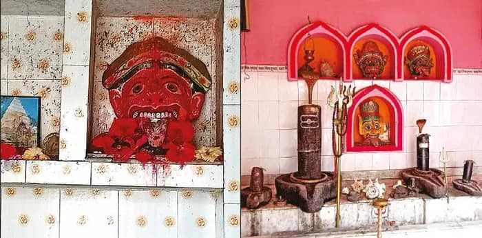 নববর্ষে দেখা হয় বুড়ি ও চামুণ্ডা মায়ের