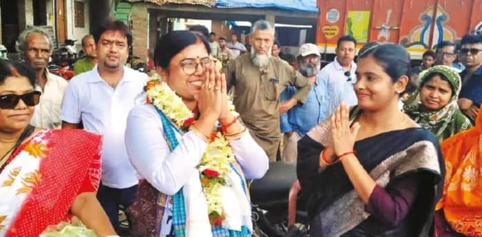 ৫০ হাজারে জেতার টার্গেট, জোর প্রচারে স্বরূপনগরের তৃণমূল প্রার্থী
