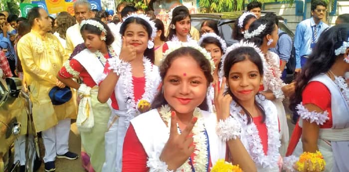 বিধাননগর গভর্নমেন্ট হাইস্কুলের পঞ্চাশ বছর পূর্তি অনুষ্ঠানের সূচনা