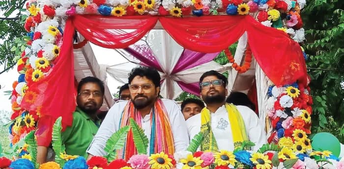 গোপীবল্লভপুরে একদিনে চার পঞ্চায়েতে প্রচার অজিত মাহাতোর, বিপুল সাড়া