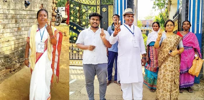 জয় নিশ্চিত, আত্মবিশ্বাসী মানবাজারের সন্ধ্যারানি ও বান্দোয়ানের রাজীব লোচন
