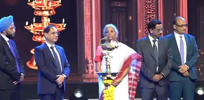 সেবির ৩৮ তম প্রতিষ্ঠা দিবস উদযাপনে কেন্দ্রীয় অর্থমন্ত্রী নিরমলা সীতারামন