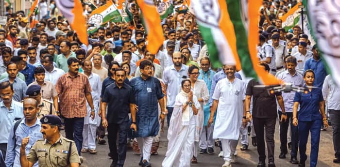 লজ্জার হারের আতঙ্কে কাঁপছে বিজেপি, তোপ প্রত্যয়ী মমতার