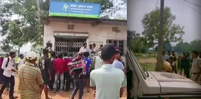 দিদির কঙ্কাল কাঁধে নিয়ে ব্যাঙ্কে হাজির ভাই