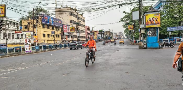 শুনশান! ভোটের কলকাতায় যেন অঘোষিত কার্ফু