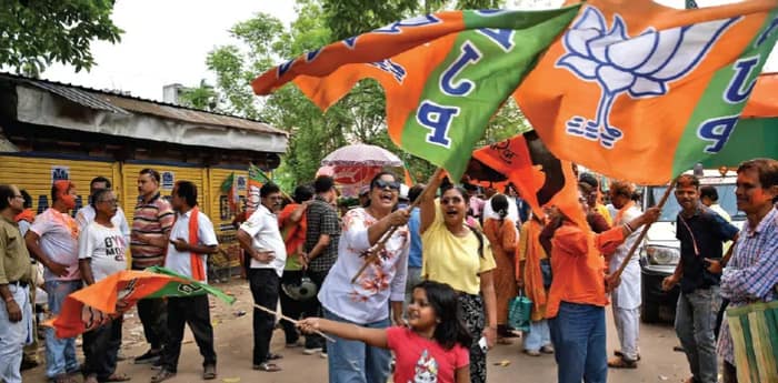 নদীয়ায় ১৪ আসনে জয় পেল বিজেপি, তৃণমূলের দখলে ৩