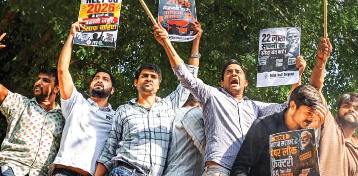 নিটের প্রশ্ন ফাঁসের ঘটনায় গ্রেপ্তার রাজস্থানের বিজেপি নেতা সহ পাঁচ