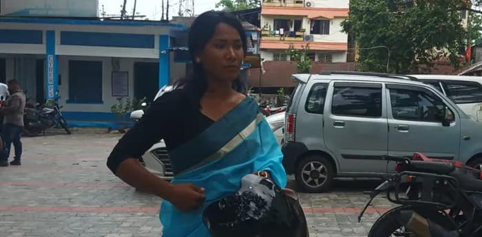 জলপাইগুড়ির কোতোয়ালি থানায় তৃণমূলের পরাজিত প্রার্থী  স্বপ্না বর্মন