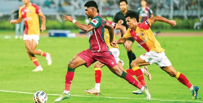 ইস্ট বেঙ্গলে স্বস্তি, মোহন বাগানে হতাশা, সুবর্ণ সুযোগ নষ্টের আপশোস লোবেরার