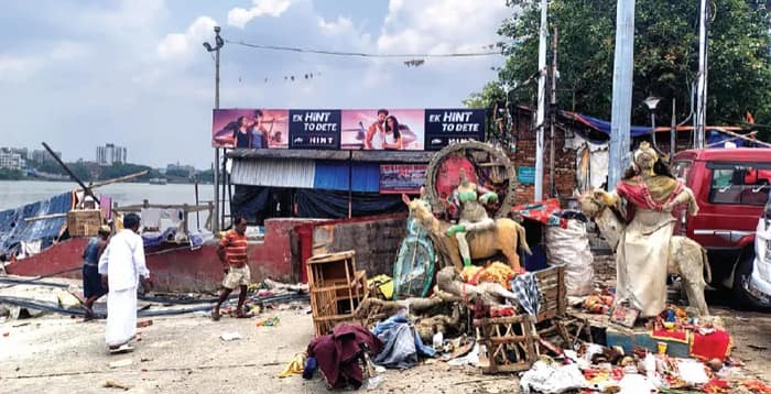 গঙ্গার ঘাট থেকে ভাঙা পাড়, ‘ডবল ইঞ্জিনের’ সহায়তায় পরিবেশবান্ধব সৌন্দর্যায়নের আশা